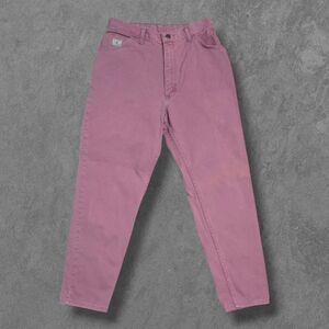 Vintage 80s Wrangler For Women Western Mom Jeans Pink